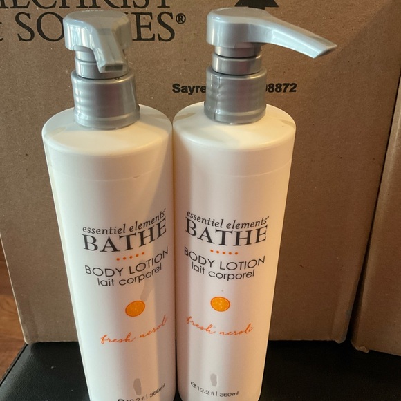 Bathe Body Lotion -essentiel elements Freshi neroli 360 mml 12.2 fl new - Picture 1 of 1